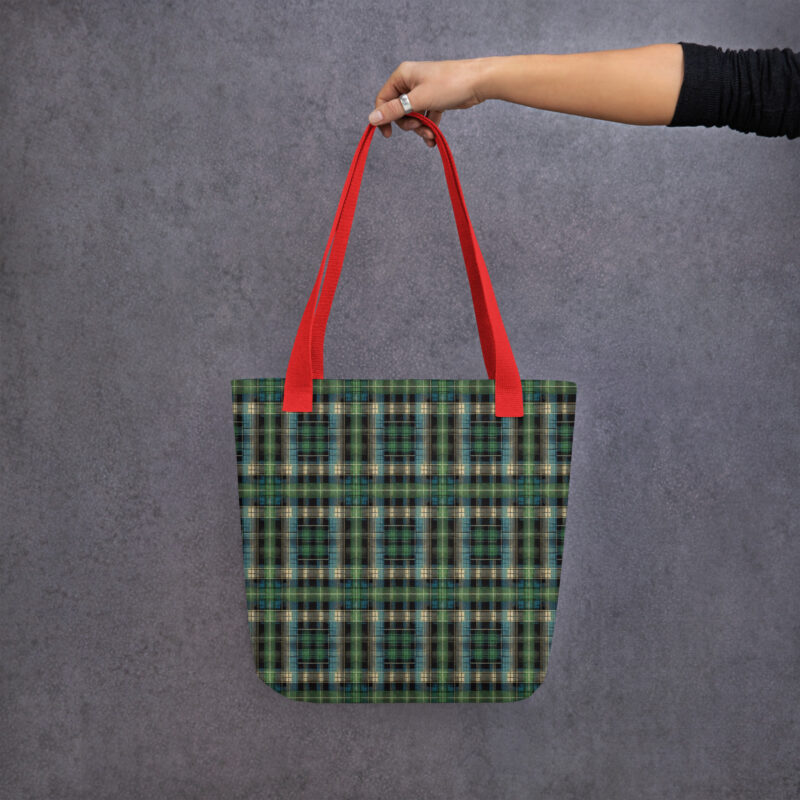 Tartan Muster - Stoffbeutel – Allover – HOB Products