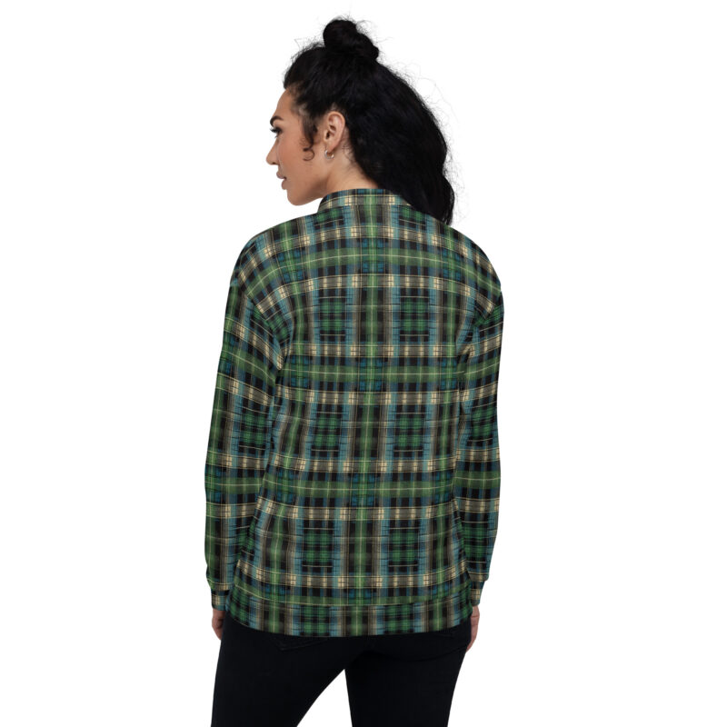 Tartan Muster - Unisex Bomberjacke – Allover – HOB Products