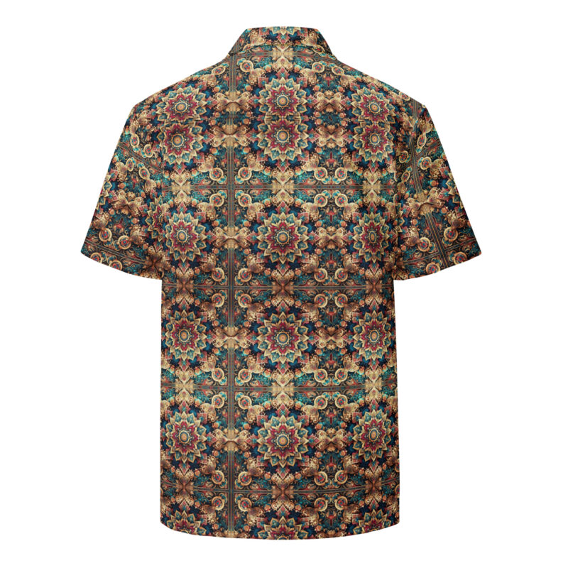 Orientalisches Mandala – Unisex Hemd mit Knöpfen – Allover – HOB Products