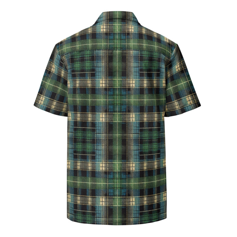 Tartan Muster - Unisex Hemd mit Knöpfen – Allover – HOB Products