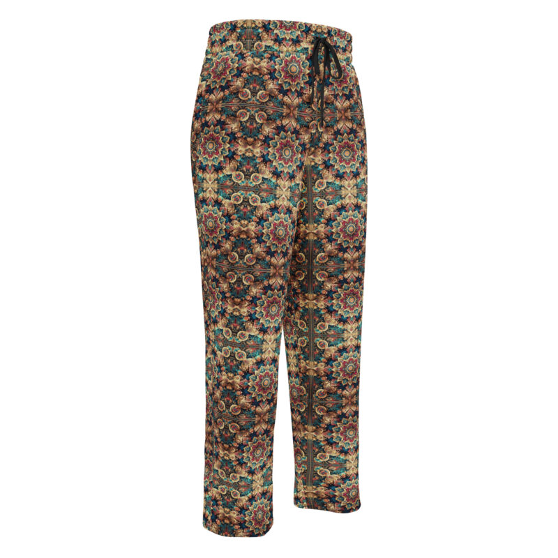 Orientalisches Mandala – Unisex-Joggingshose mit weiten Beinen und Allover-Druck – Allover – HOB Products