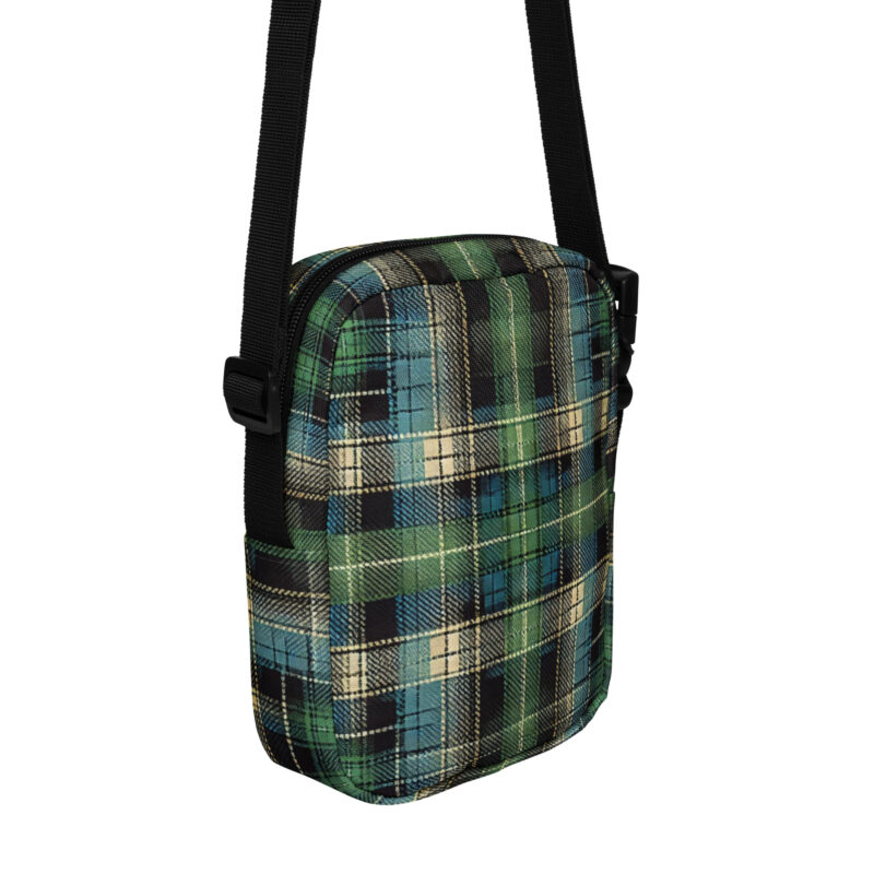 Tartan Muster - Nützliche Umhängetasche – Allover – HOB Products