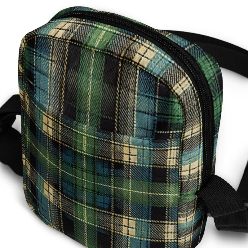 Tartan Muster - Nützliche Umhängetasche – Allover – HOB Products