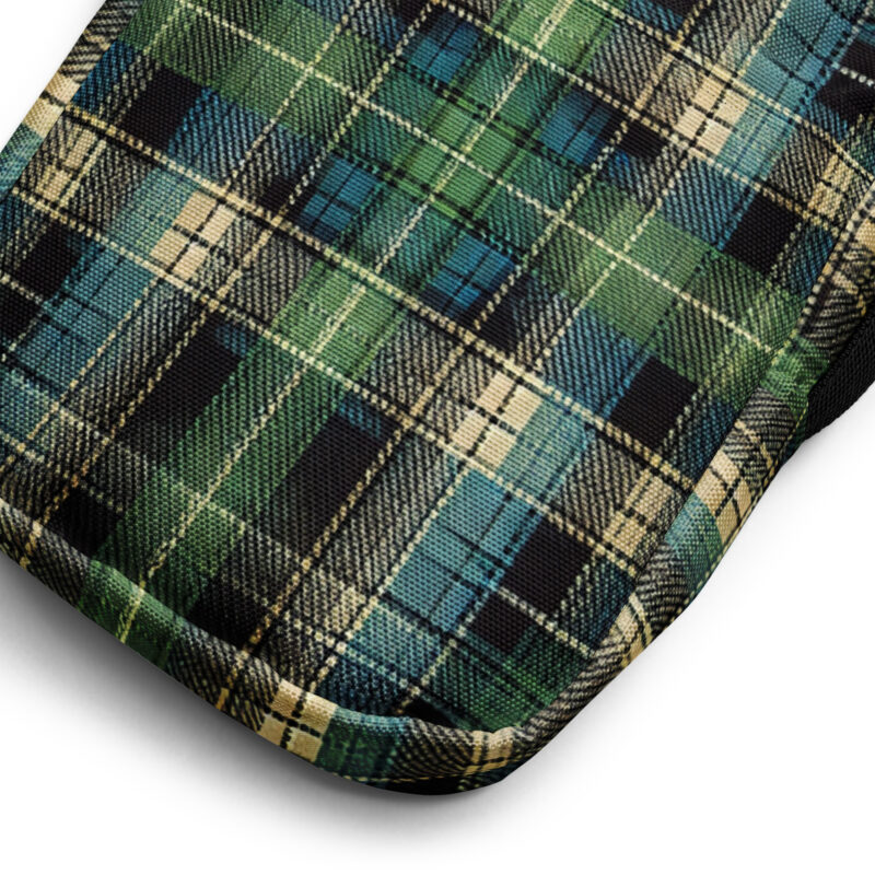Tartan Muster - Nützliche Umhängetasche – Allover – HOB Products