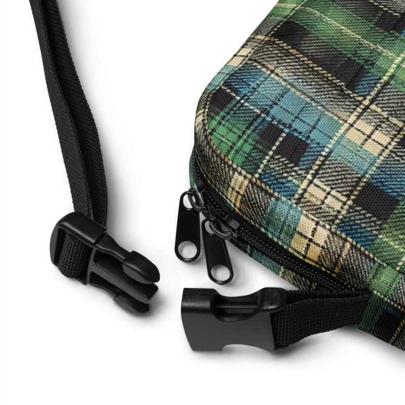 Tartan Muster - Nützliche Umhängetasche – Allover – HOB Products