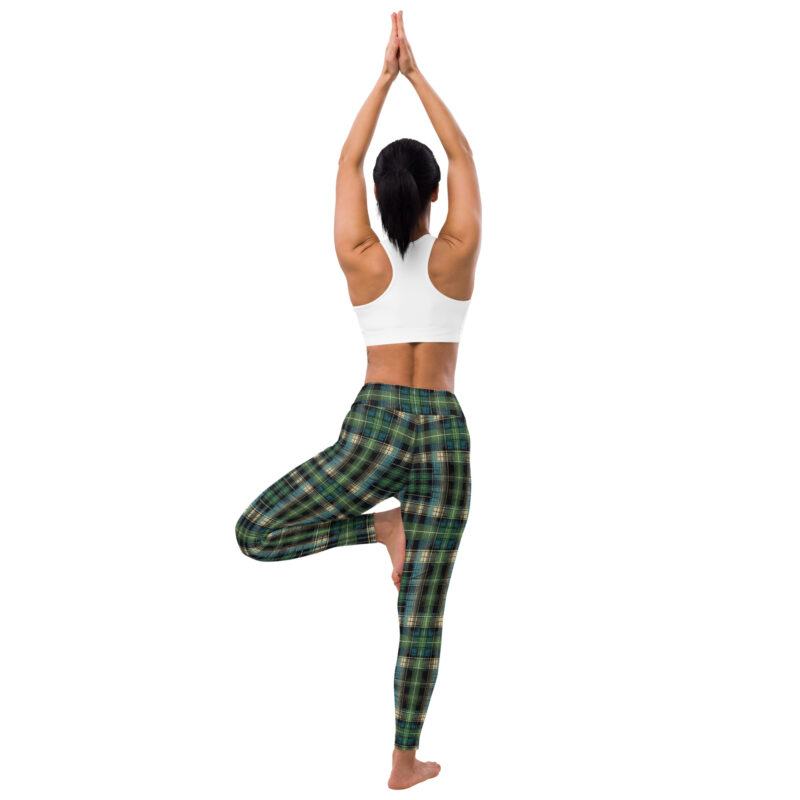 Tartan Muster - Yoga-Leggings – Allover – HOB Products