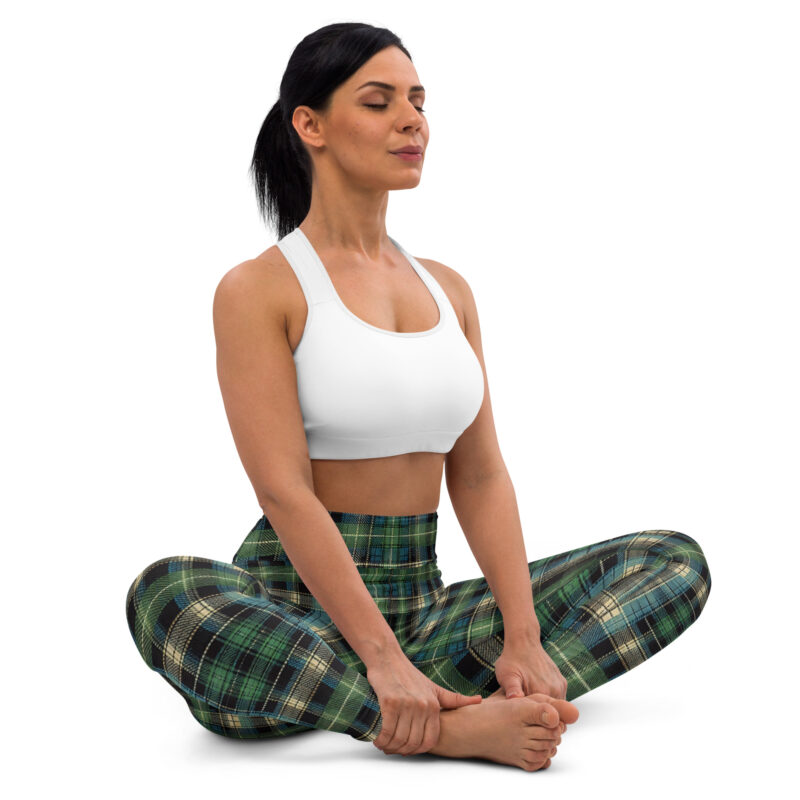Tartan Muster - Yoga-Leggings – Allover – HOB Products