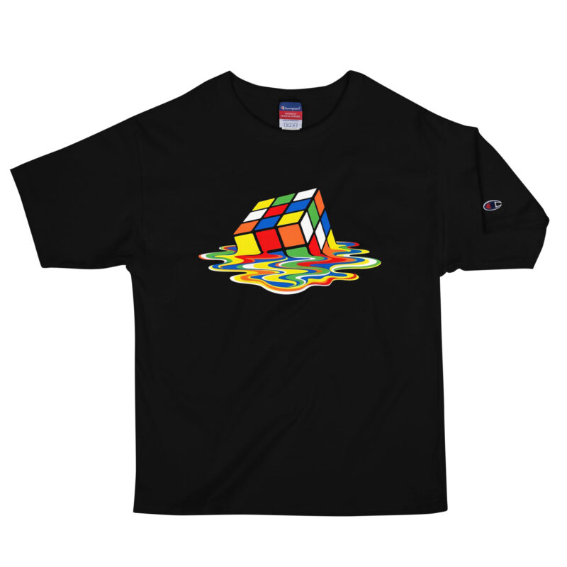 Schmelzender Würfel – Champion-Herren-T-Shirt – Champion – HOB Products