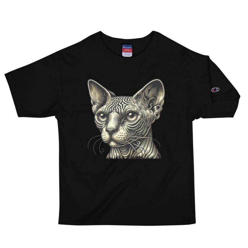 Mystische Sphynx-Katze –Champion-Herren-T-Shirt – Champion – HOB Products