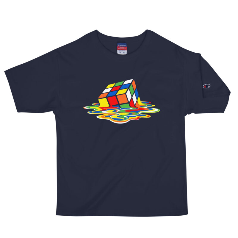 Schmelzender Würfel – Champion-Herren-T-Shirt – Champion – HOB Products