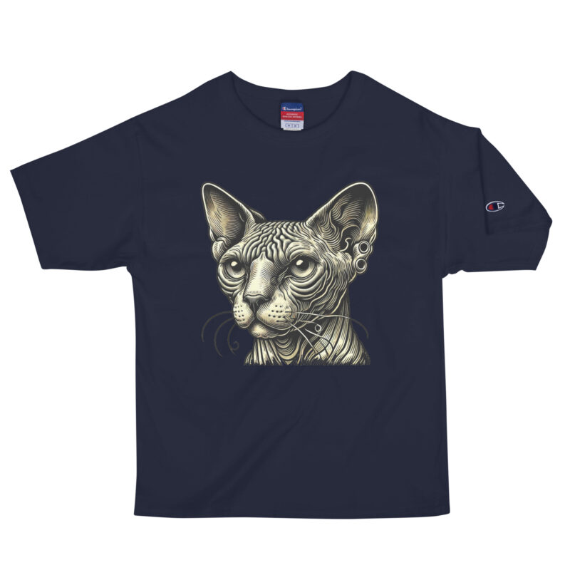 Mystische Sphynx-Katze –Champion-Herren-T-Shirt – Champion – HOB Products
