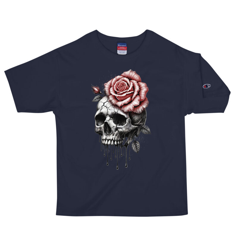 Schädel und Rose – Champion-Herren-T-Shirt – Champion – HOB Products