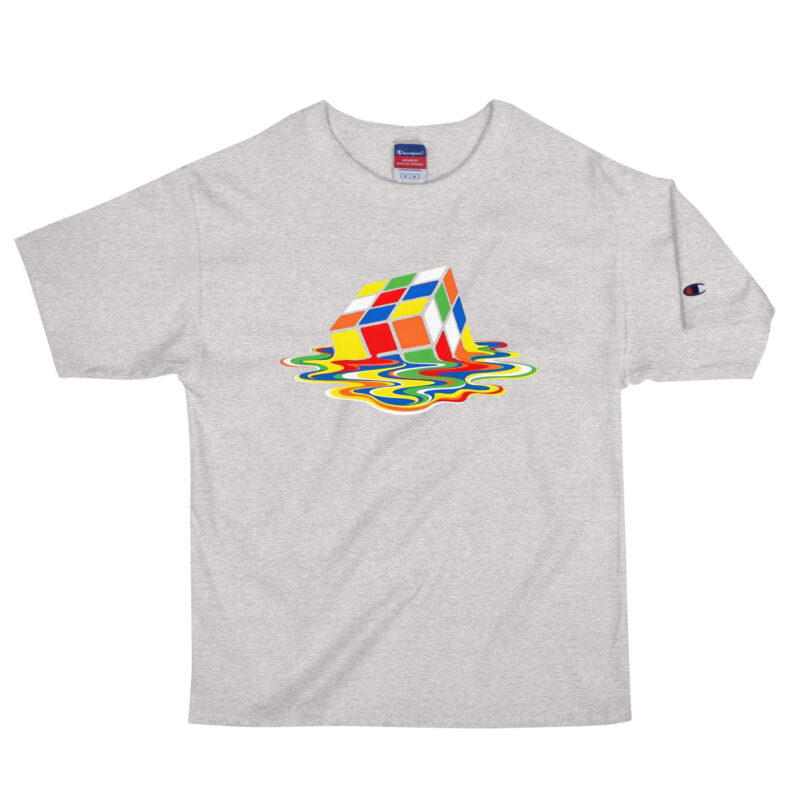 Schmelzender Würfel – Champion-Herren-T-Shirt – Champion – HOB Products