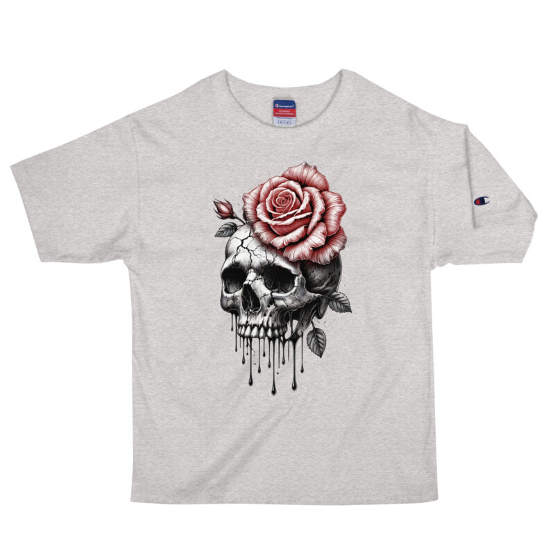 Schädel und Rose – Champion-Herren-T-Shirt – Champion – HOB Products