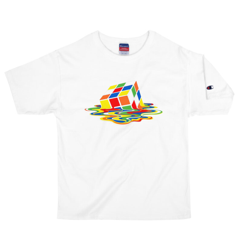 Schmelzender Würfel – Champion-Herren-T-Shirt – Champion – HOB Products