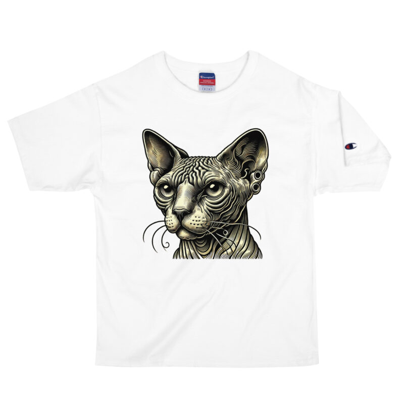 Mystische Sphynx-Katze –Champion-Herren-T-Shirt – Champion – HOB Products