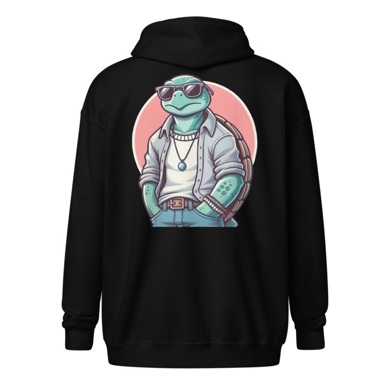 Chillkröte - Unisex Heavy-Blend Zip Hoodie – Jacken – HOB Products