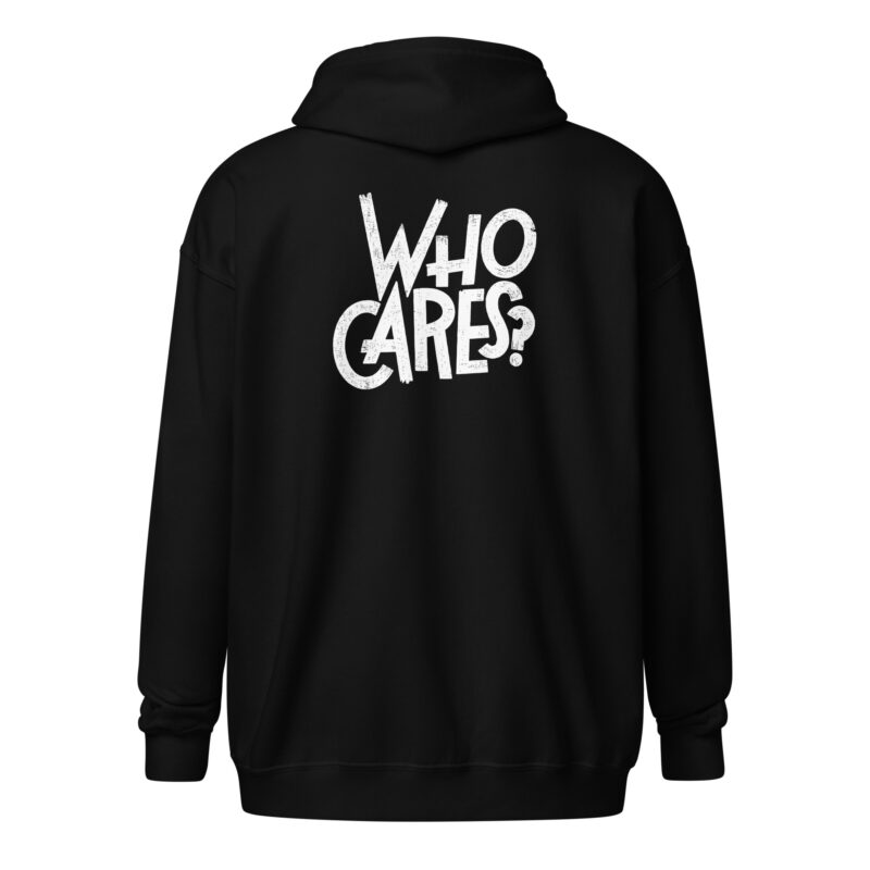 Who Cares? – Unisex Heavy-Blend Zip Hoodie – Jacken – HOB Products