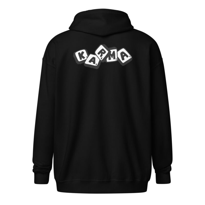 Karma - Unisex Heavy-Blend Zip Hoodie – Jacken – HOB Products