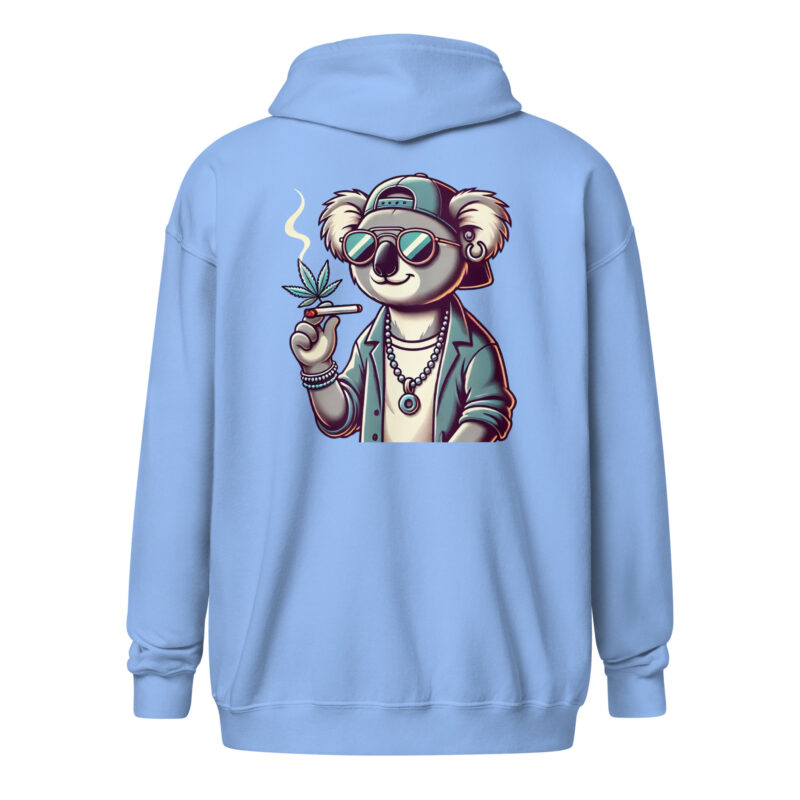 Entspannter Koala – Unisex Heavy-Blend Zip Hoodie – Hoodies – HOB Products