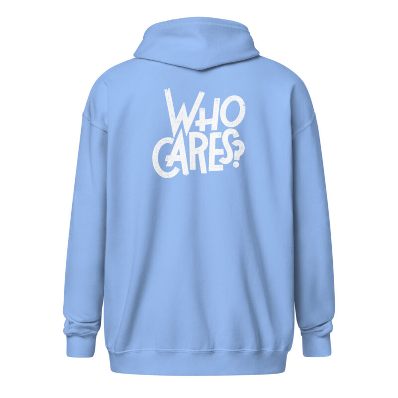 Who Cares? – Unisex Heavy-Blend Zip Hoodie – Jacken – HOB Products