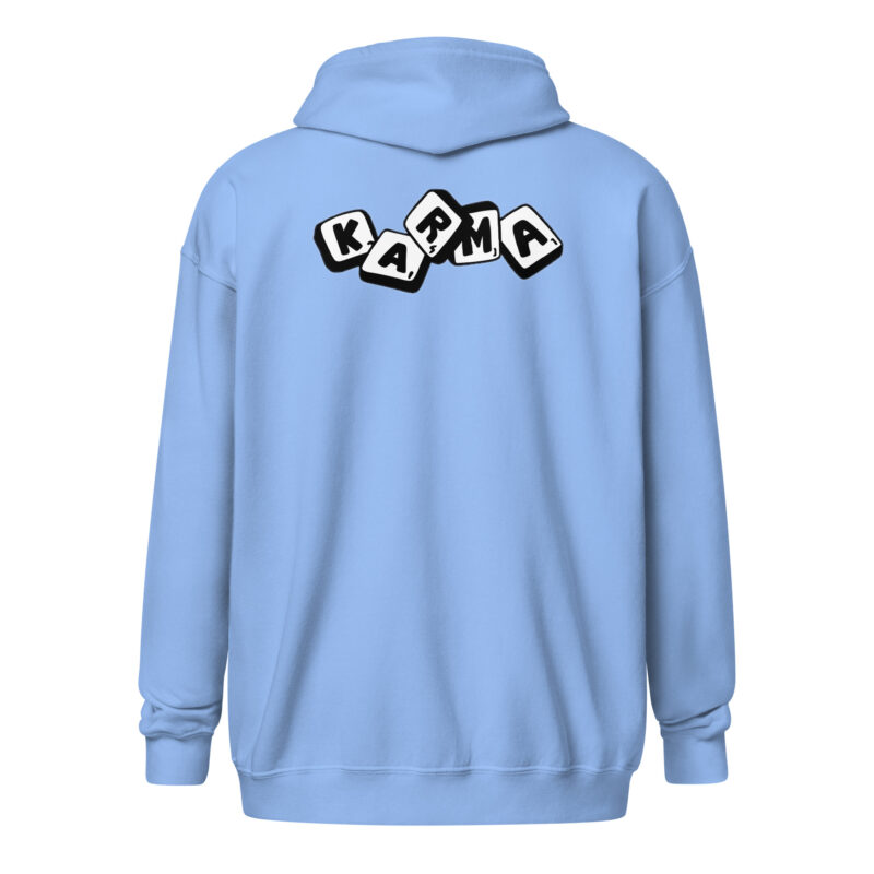 Karma - Unisex Heavy-Blend Zip Hoodie – Jacken – HOB Products
