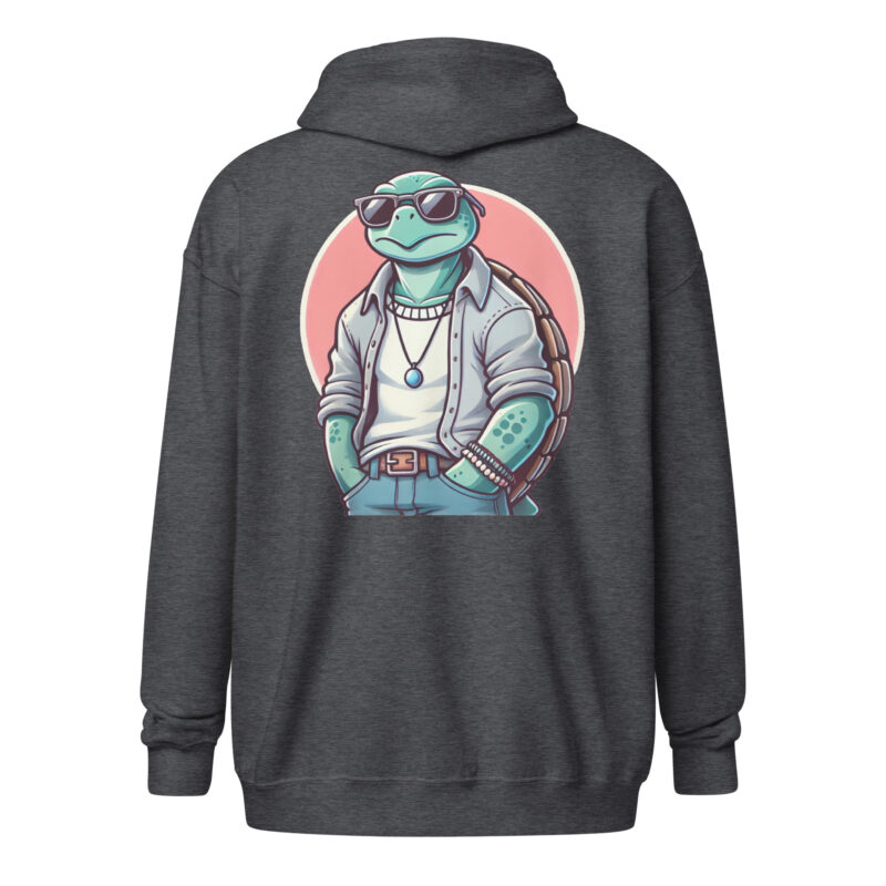 Chillkröte - Unisex Heavy-Blend Zip Hoodie – Jacken – HOB Products
