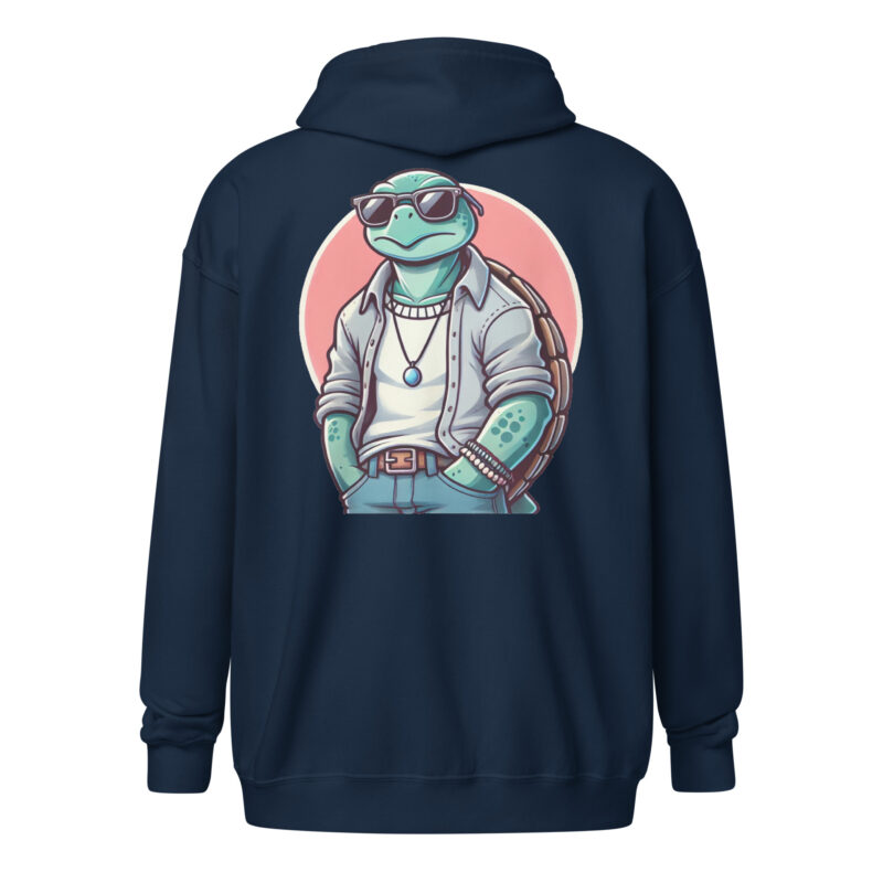 Chillkröte - Unisex Heavy-Blend Zip Hoodie – Jacken – HOB Products