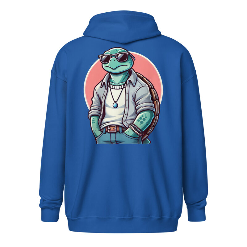 Chillkröte - Unisex Heavy-Blend Zip Hoodie – Jacken – HOB Products