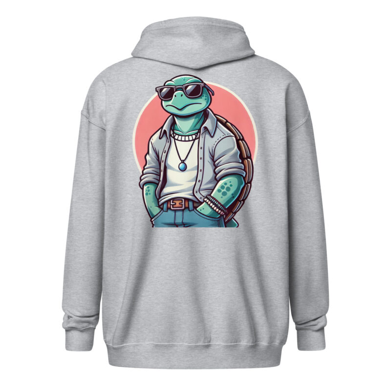 Chillkröte - Unisex Heavy-Blend Zip Hoodie – Jacken – HOB Products