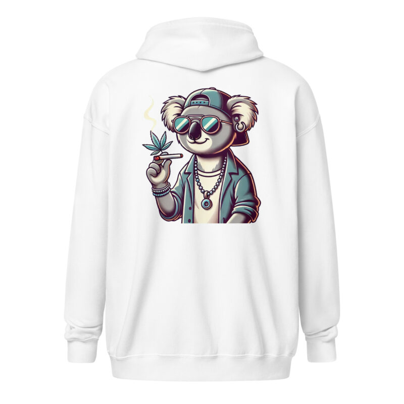 Entspannter Koala – Unisex Heavy-Blend Zip Hoodie – Hoodies – HOB Products