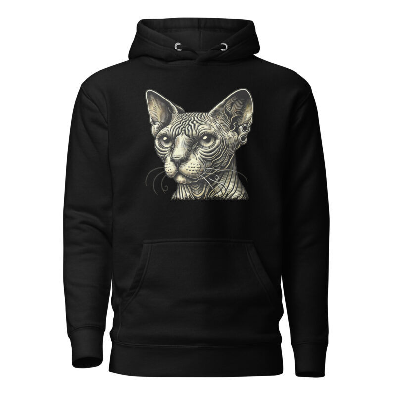 Mystische Sphynx-Katze – Unisex-Kapuzenpullover – Hoodies – HOB Products