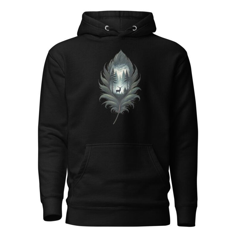 Feder des Waldes – Unisex-Kapuzenpullover – Hoodies – HOB Products