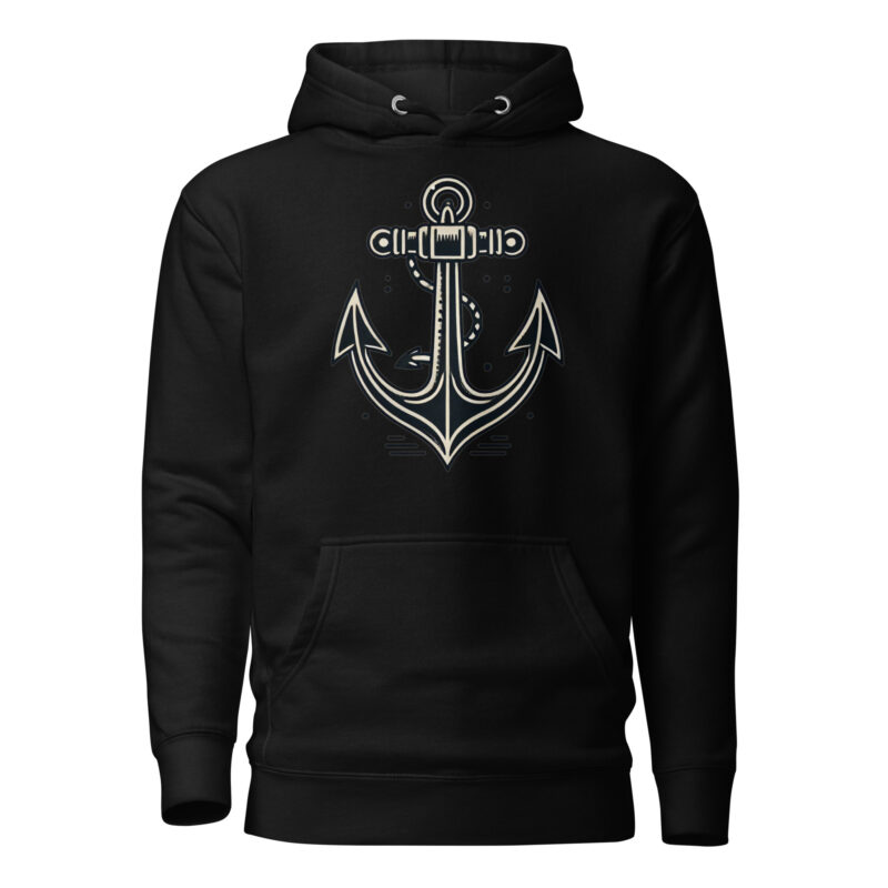 Klassischer Anker - Unisex-Kapuzenpullover – Hoodies – HOB Products