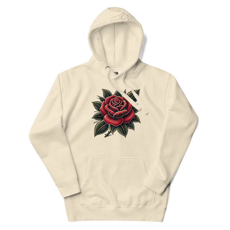 Traditionelle Rose – Unisex-Kapuzenpullover – Hoodies – HOB Products