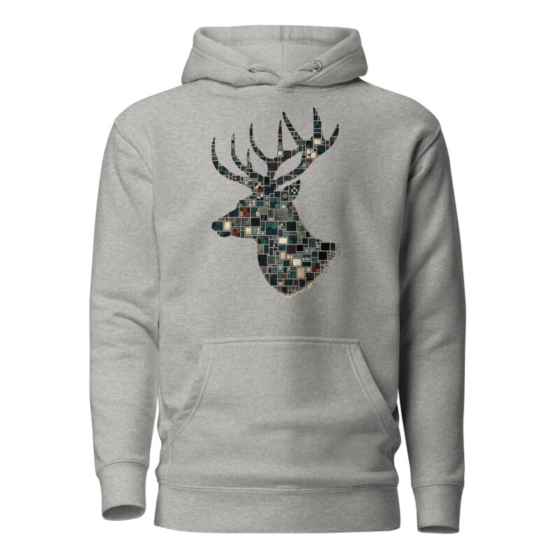 Mosaik-Hirsch – Unisex-Kapuzenpullover – Hoodies – HOB Products