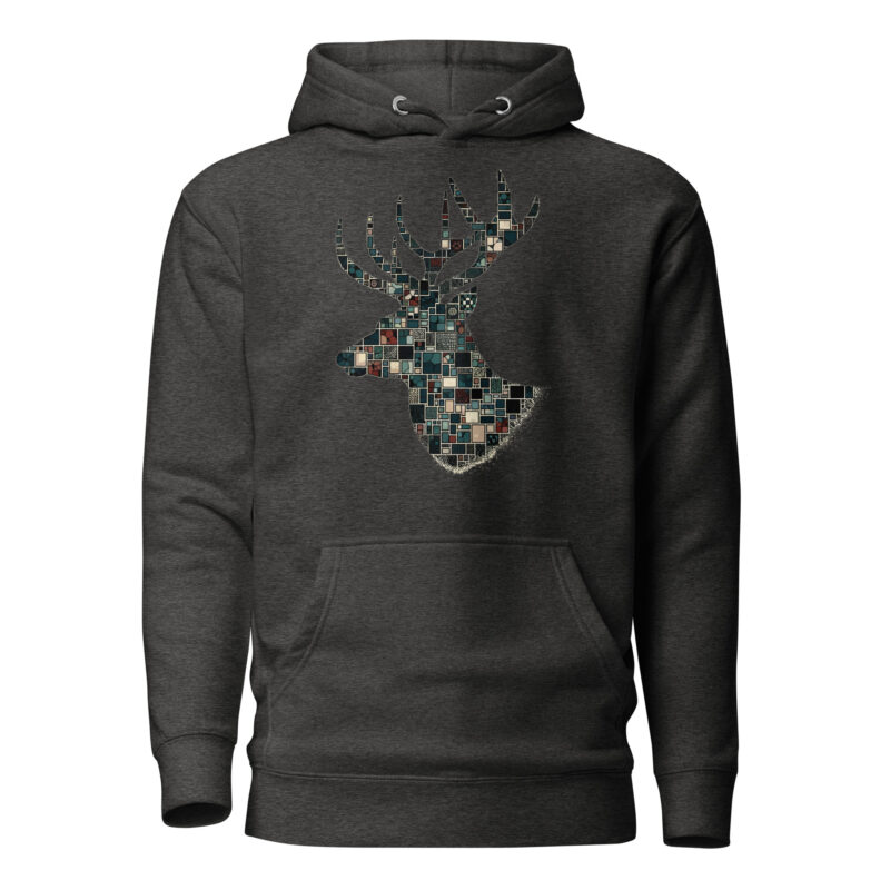 Mosaik-Hirsch – Unisex-Kapuzenpullover – Hoodies – HOB Products