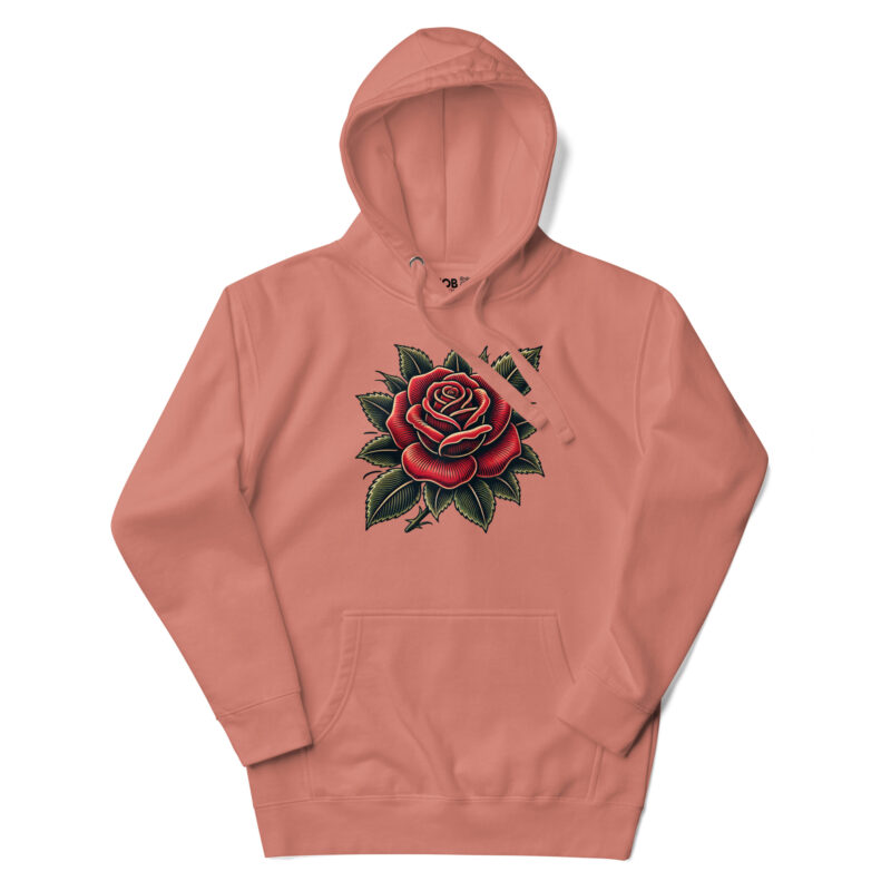 Traditionelle Rose – Unisex-Kapuzenpullover – Hoodies – HOB Products