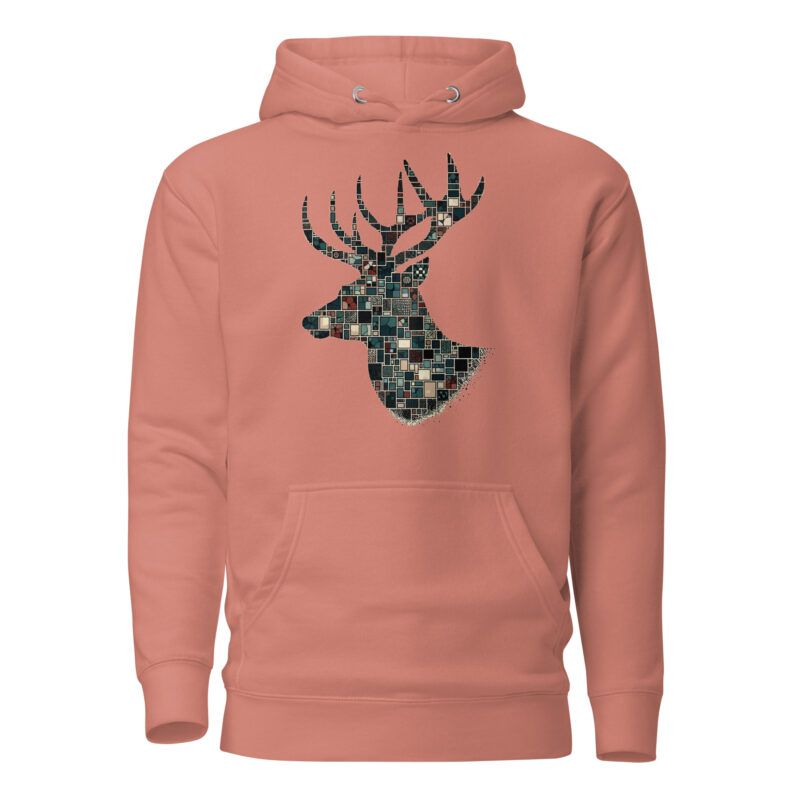 Mosaik-Hirsch – Unisex-Kapuzenpullover – Hoodies – HOB Products