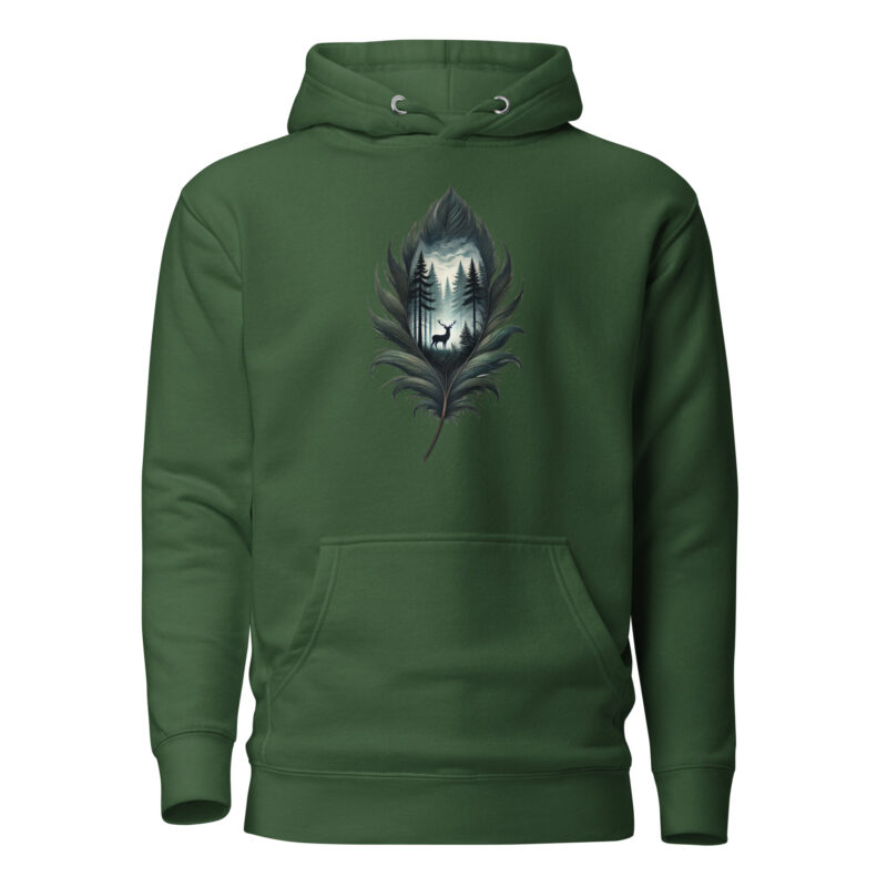 Feder des Waldes – Unisex-Kapuzenpullover – Hoodies – HOB Products