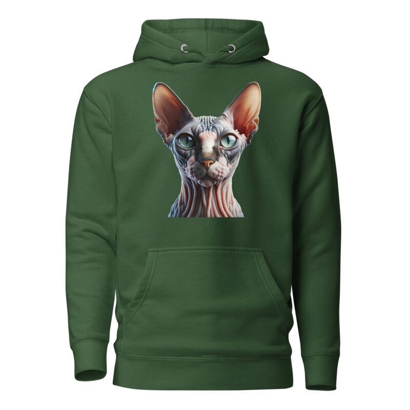 Majestätische Sphynx-Katze – Unisex-Kapuzenpullover – Hoodies – HOB Products