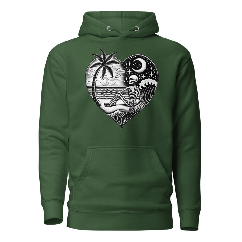 Ewige Ruhe am Strand – Unisex-Kapuzenpullover – Hoodies – HOB Products