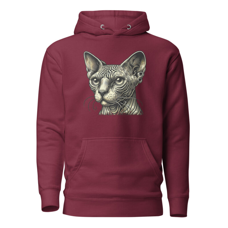 Mystische Sphynx-Katze – Unisex-Kapuzenpullover – Hoodies – HOB Products