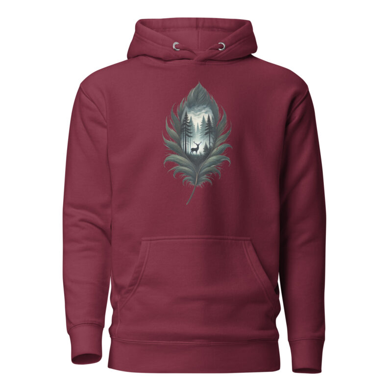 Feder des Waldes – Unisex-Kapuzenpullover – Hoodies – HOB Products