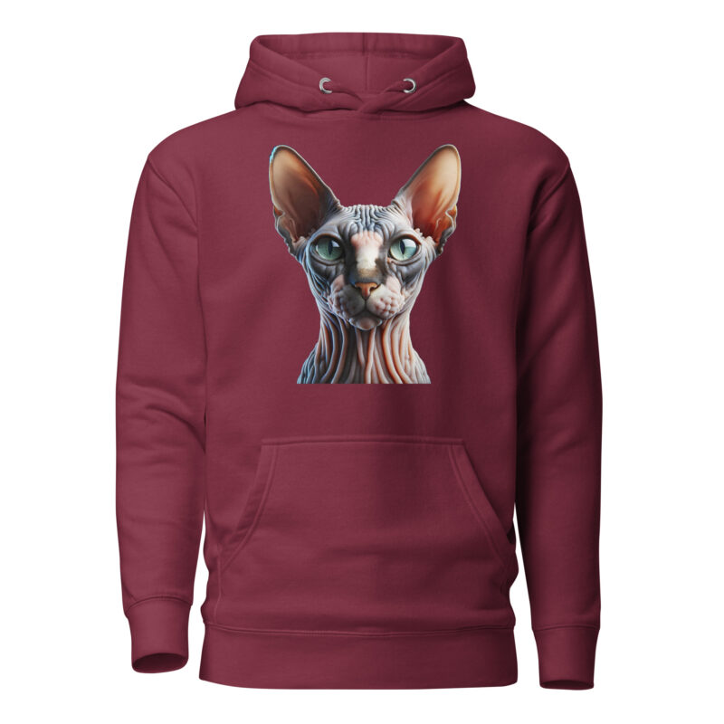 Majestätische Sphynx-Katze – Unisex-Kapuzenpullover – Hoodies – HOB Products