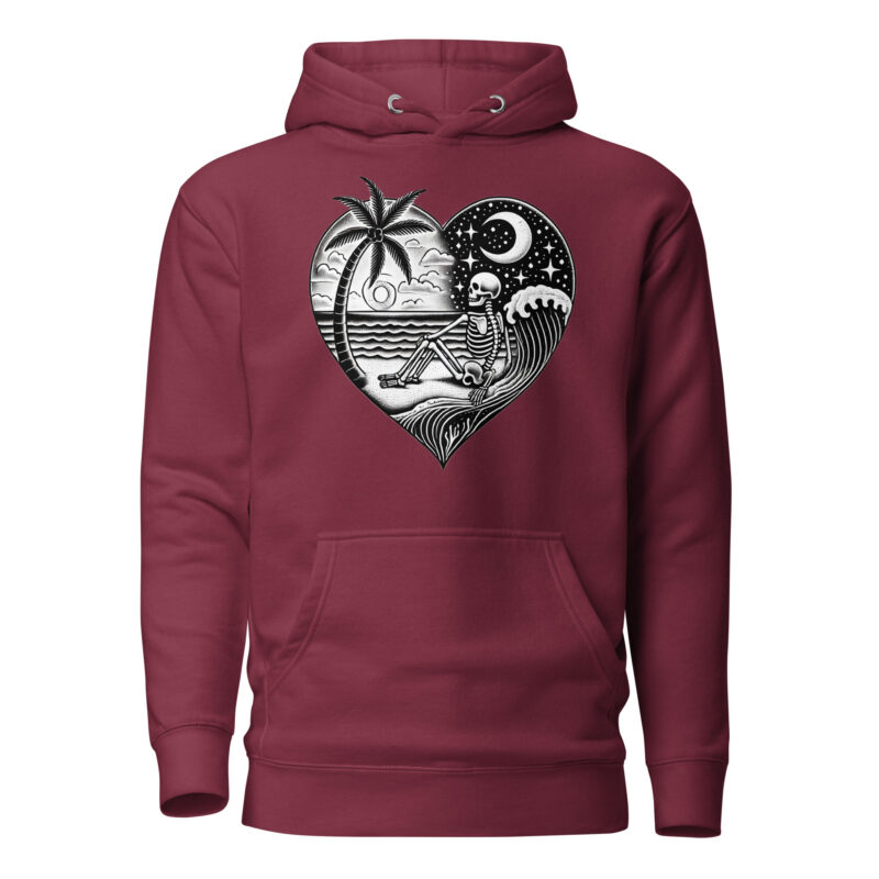 Ewige Ruhe am Strand – Unisex-Kapuzenpullover – Hoodies – HOB Products