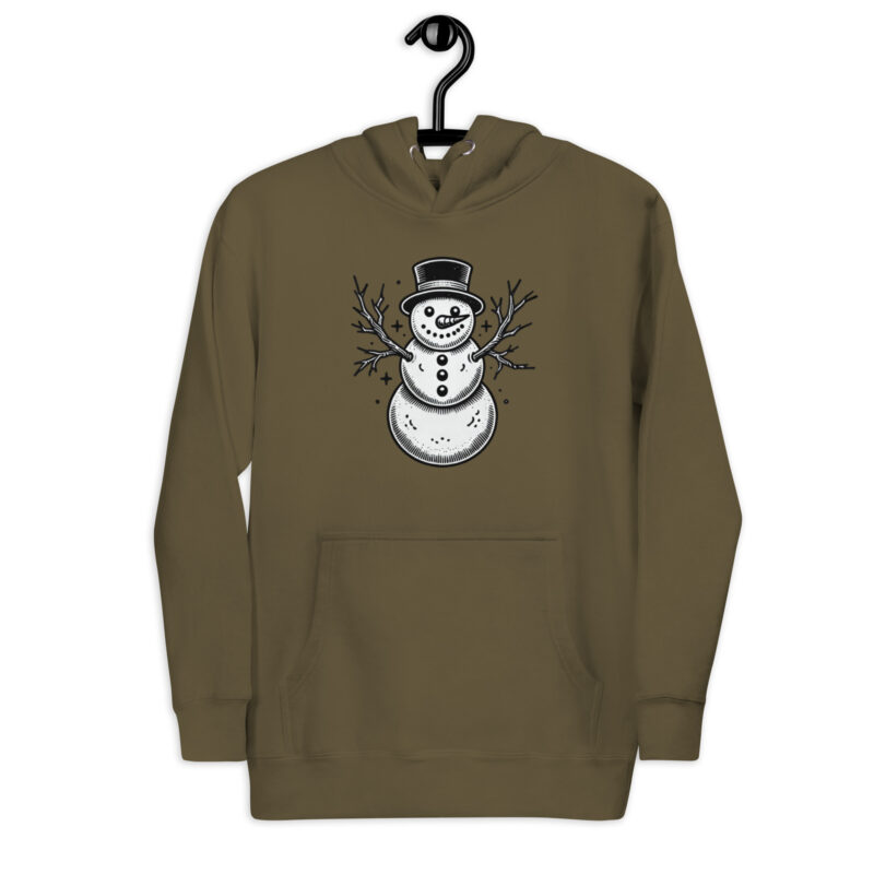 Vintage Schneemann – Unisex-Kapuzenpullover – Hoodies – HOB Products