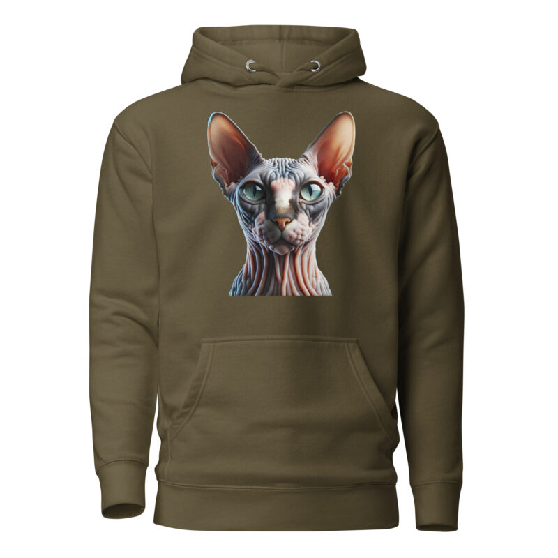 Majestätische Sphynx-Katze – Unisex-Kapuzenpullover – Hoodies – HOB Products