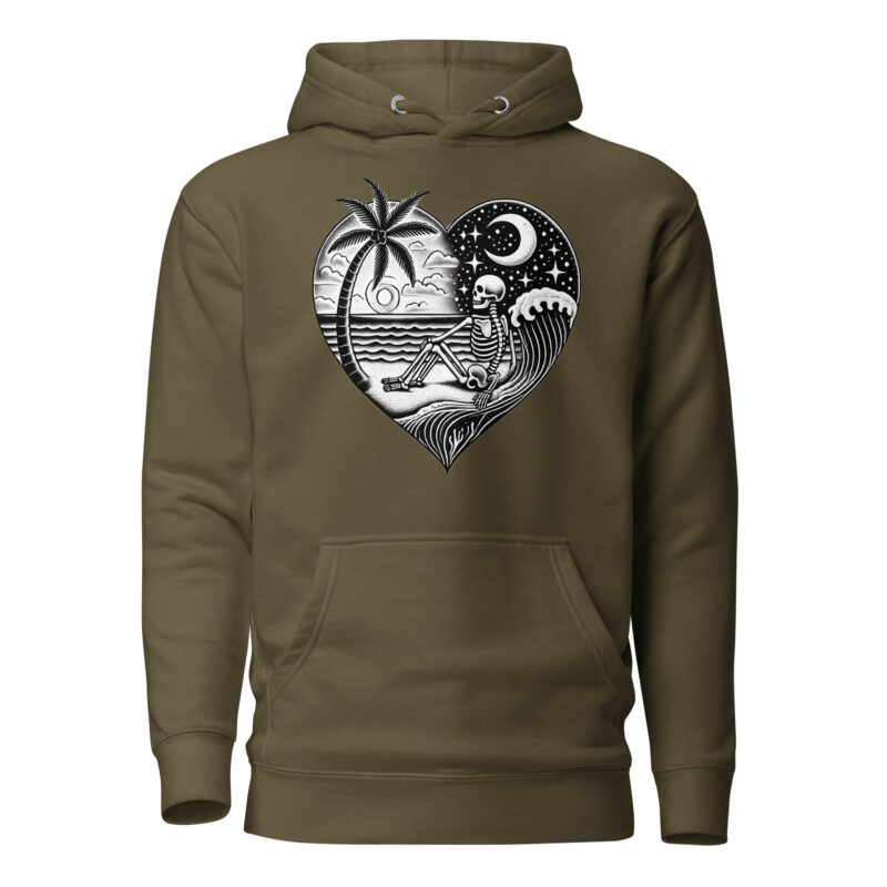 Ewige Ruhe am Strand – Unisex-Kapuzenpullover – Hoodies – HOB Products