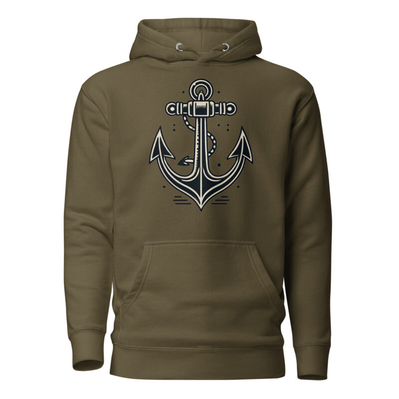 Klassischer Anker - Unisex-Kapuzenpullover – Hoodies – HOB Products